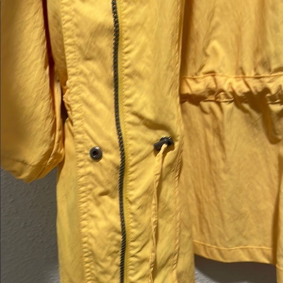 Lane Bryant Yellow Utility Jacket with Feminine Styling - Picture 4 of 5
